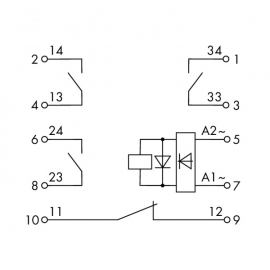 WAGO | 2042-3879 | REL AC/DC 24-230V