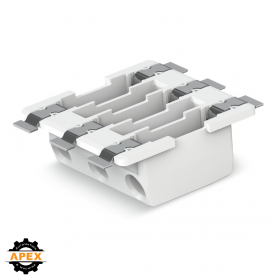 THROUGH-BOARD SMD PCB TERMINAL BLOCK; 0.75 MM²; PIN SPACING