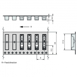 WAGO | 2075-381/997-404 | THROUGH-BOARD SMD PCB TERMINAL BLO