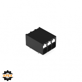 WAGO | 2086-1203 | THR PCB TERMINAL BLOCK, PUSH-BUTTON 1.5 M