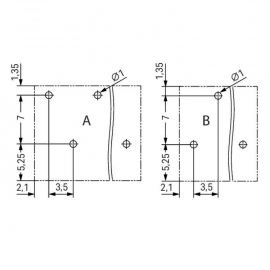 WAGO | 2086-1222 | THR PCB TERMINAL BLOCK, PUSH-BUTTON 1.5 M