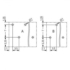 WAGO | 2086-1222/300-000 | THR PCB TERMINAL BLOCK, PUSH-BUTT