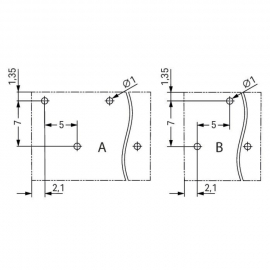 WAGO | 2086-3224/300-000 | THR PCB TERMINAL BLOCK, PUSH-BUTT