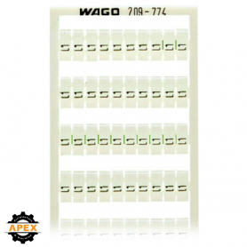 WAGO | 209-774 | WSB MARKING CARD; AS CARD; MARKED; L1 (100X