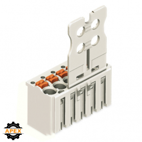 WAGO | 2091-1108 | 1-CONDUCTOR FEMALE PLUG; GRIPPING PLATE;