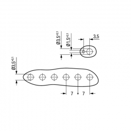 WAGO | 2091-1525/020-3000 | 1-CONDUCTOR MALE CONNECTOR; SNAP