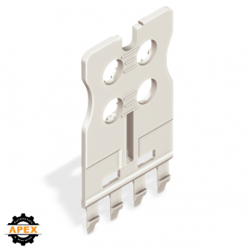 WAGO | 2091-1602 | GRIPPING PLATE; LIGHT GRAY