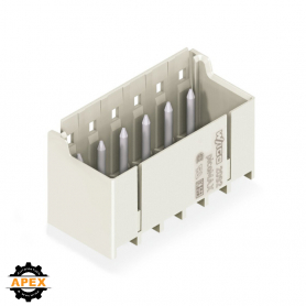 WAGO | 2092-1407 | THT MALE HEADER; 1.4 MM Ø SOLDER PIN; STR