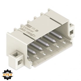 WAGO | 2092-1424/205-000 | THR MALE HEADER; 1.4 MM Ø SOLDER