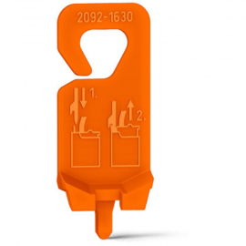 WAGO | 2092-1630 | UNLOCKING TOOL; ORANGE