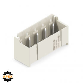 WAGO | 2092-3404 | THT MALE HEADER; 1.4 MM Ø SOLDER PIN; STR