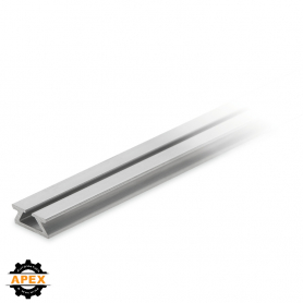 ALUMINUM CARRIER RAIL; 1000 MM LONG; 18 MM WIDE; 7 MM HIGH;