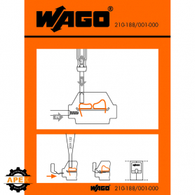 WAGO | 210-188/001-000 | STICKERS FOR OPERATING INSTRUCTIONS