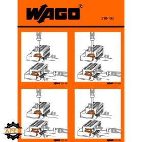 WAGO | 210-199 | STICKERS FOR OPERATING INSTRUCTIONS; FOR MU