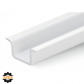 CARRIER RAIL; PLASTIC; LIGHT GRAY