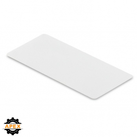 COVER; FOR FRAMES, SNAP-IN TYPE, 27 X 12.5 MM; HALOGEN-FREE;