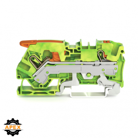 WAGO | 2106-5207 | 2-CONDUCTOR GROUND TERMINAL BLOCK; 6 MM²;