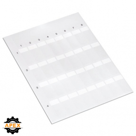 WAGO | 211-151 | SELF-LAMINATING LABELS; WHITE