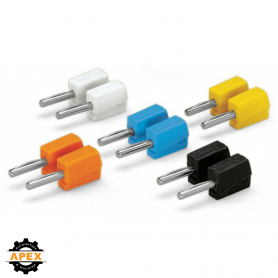 WAGO | 215-111 | BANANA PLUG; FOR SOCKET 4 MM Ø; COLOR MIXED