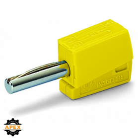 WAGO | 215-511 | BANANA PLUG; FOR SOCKET 4 MM Ø; 2,50 MM²; Y