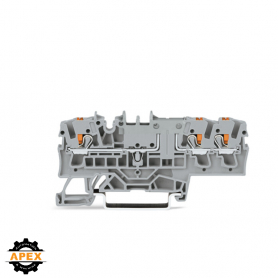 WAGO | 2202-1701 | 3-CONDUCTOR THROUGH TERMINAL BLOCK; WITH