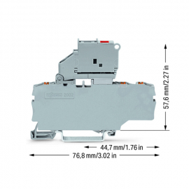 WAGO | 2202-1711/1000-541 | 3-CONDUCTOR FUSE TERMINAL BLOCK;