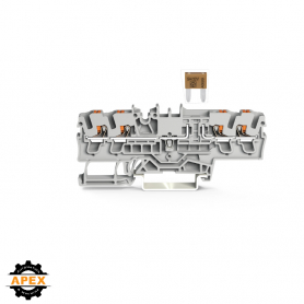 WAGO | 2202-1881 | 4-CONDUCTOR FUSE TERMINAL BLOCK FOR MINI-