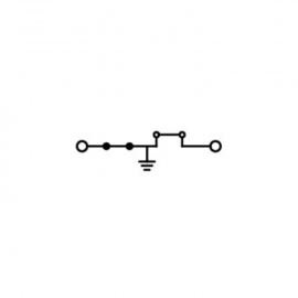 WAGO | 2202-1907 | 2-CONDUCTOR GROUND TERMINAL BLOCK; WITH P