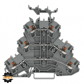WAGO | 2202-3231 | TRIPLE-DECK TERMINAL BLOCK WITH PUSH-BUTT