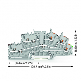 WAGO | 2203-6543 | MULTI-LEVEL INSTALLATION TERMINAL BLOCK