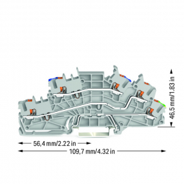 WAGO | 2203-6646 | MULTI-LEVEL INSTALLATION TERMINAL BLOCK