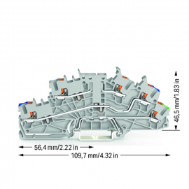 WAGO | 2203-6661 | MULTI-LEVEL INSTALLATION TERMINAL BLOCK