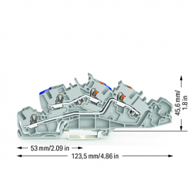 WAGO | 2205-7549 | MULTILEVEL INSTALLATION TB WITH OPERATING