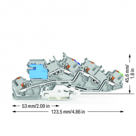 WAGO | 2205-7641 | MULTILEVEL INSTALLATION TB WITH PUSH-BUTT