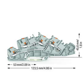 WAGO | 2205-7642 | MULTILEVEL INSTALLATION TB WITH PUSH-BUTT