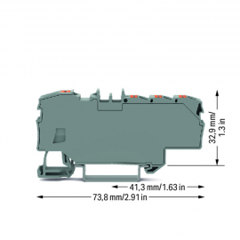 WAGO | 2206-8031 | DISTRIBUTION TERMINAL BLOCK WITH PUSH-BUT