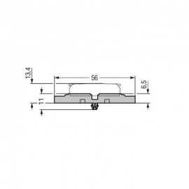 WAGO | 221-2531 | MOUNTING CARRIER; 1-WAY; FOR INLINE SPLICI