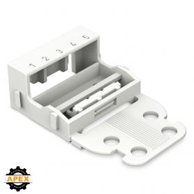 WAGO | 221-505 | 221 LEVER-NUTS® MOUNTING CARRIER; 5-CONDUCT