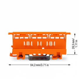 WAGO | 221-510 | 221 LEVER-NUTS® MOUNTING CARRIER; DIN RAIL