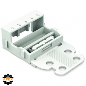 WAGO | 221-525 | MOUNTING CARRIER; FOR 5-CONDUCTOR TERMINAL