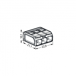 WAGO | 221-683 | LEVER-NUTS® SPLICING CONNECTOR FOR EX APPLI