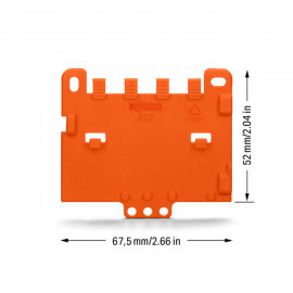 WAGO | 222-505 | LEVER-NUTS® 222 SERIES STRAIN RELIEF