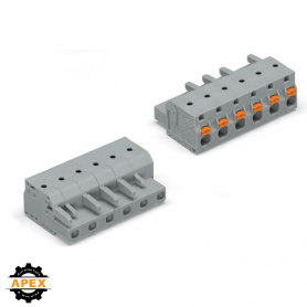 WAGO | 2231-203/026-000 | 1-CONDUCTOR FEMALE PLUG; PUSH-BUTT