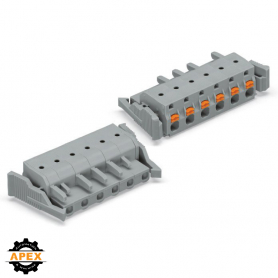WAGO | 2231-206/037-000 | 1-CONDUCTOR FEMALE PLUG; PUSH-BUTT