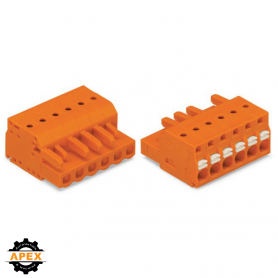 WAGO | 2231-304/102-000 | 1-CONDUCTOR FEMALE PLUG; PUSH-BUTT