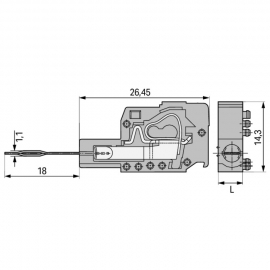 WAGO | 231-155 | TESTING PLUG MODULE WITH CONTACT STUD; PIN