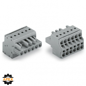 WAGO | 231-2102/026-000 | 2-CONDUCTOR FEMALE CONNECTOR; 2.5