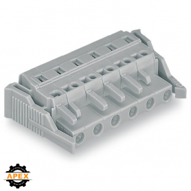 WAGO | 231-211/037-000 | 1-CONDUCTOR FEMALE PLUG; LOCKING LE
