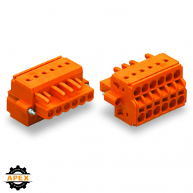 WAGO | 231-2302/107-000 | 2-CONDUCTOR FEMALE CONNECTOR; SCRE