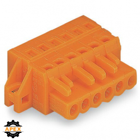 WAGO | 231-322/031-000 | 1-CONDUCTOR FEMALE PLUG; CLAMPING C